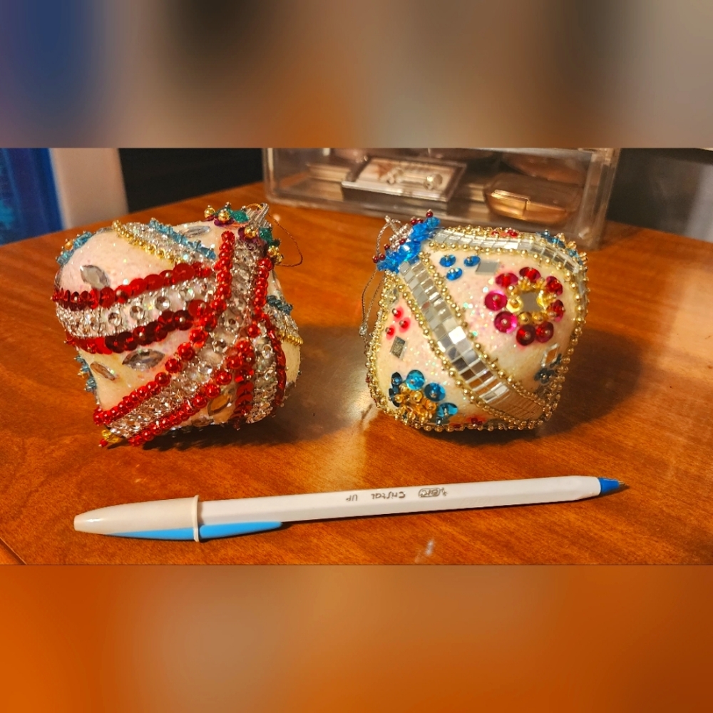 Handmade christmas ornaments